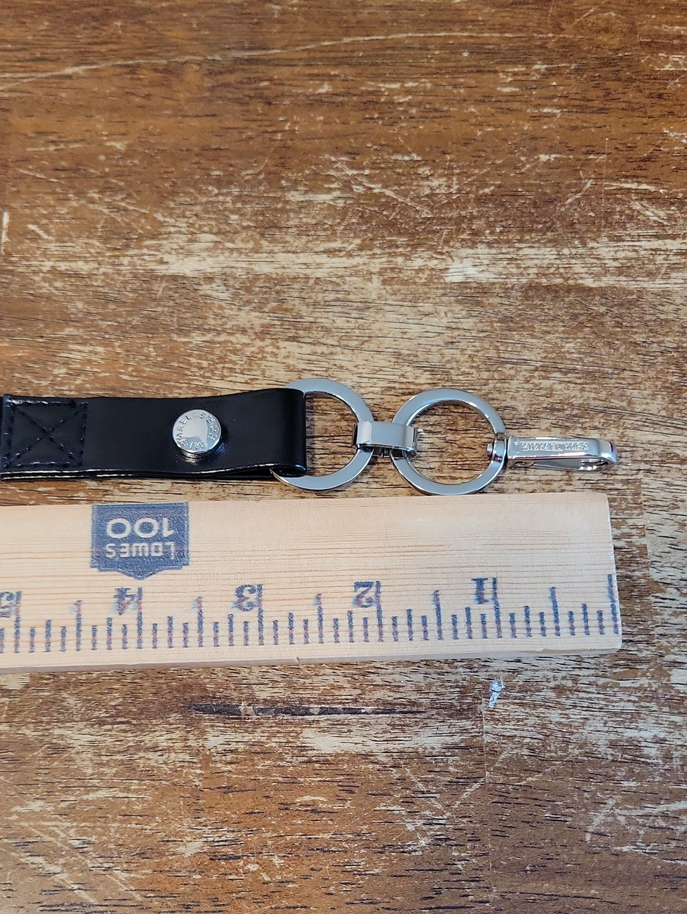 Michael Kors Silver Chain & Black Fabric Belt 38" Long Approximately - Picture 6 of 10